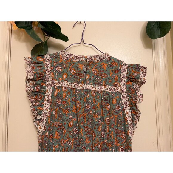 Universal Thread Dress Prarie Boho~Cotton Dress Size M - Picture 13 of 16